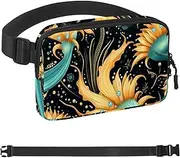 Unisex Waist Bag, Adjustable Strap, Ideal for Running, Hiking, and Travel, Sea Slug