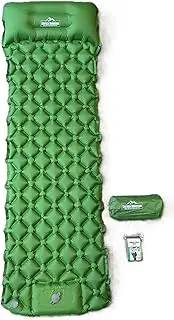 Einfach Draussen Inflatable Self-Inflating Ultralight Sleeping Mat with Integrated Cushion, ISO Mat, Space-Saving, Comfortable, Durable, Camping, Outdoor, Camping (Set Sleeping Mat + Heat Foil)