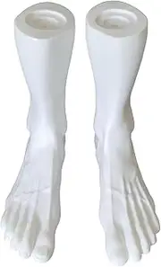 ["Abbraccia"] Mannequin Feet Foot Props Retail Shopping Mall Lightweight Men Feet for Display
