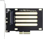 NVMe PCIe SSD U.3 U3 Kit SFF-8639 to PCI-E 4.0 X4 Host Adapter for Motherboard PM1735