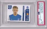 2011 Panini UEFA No. 338 Kevin De Bruyne Rookie Champions League Sticker PSA 8
