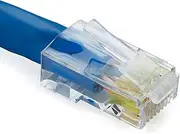 trueCABLE Cat6/6A RJ45 Connectors, Staggered, Unshielded (UTP) Modular Plug, UL Listed, Load Bar, Gold Plated 3 Prong 8P8C, 20 Pieces