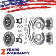 Complete Disc Brake Conversion Kit for 1964-1967 Ford Mustang V-8 Drum Spindles (for: Ford)