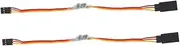 MERRYHAPY Rotation Inverter 2pcs High Voltage Steering Gear for Model Airplane Easy to Use Accessories