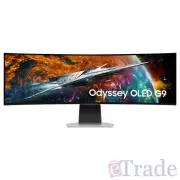 Samsung 49-inch Odyssey OLED G9 Curved Ultra Wide Screen Gaming Monitor