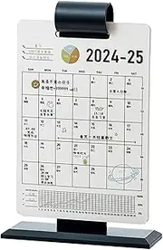 Desk Calendar 2025 | Desktop Calendar Daily Schedule,Creative Daily Desk Calendar Desktop Decorative Calendar Schedule for Living Room Bedroom