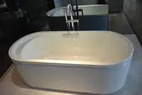 在飛比找Yahoo奇摩購物中心優惠-【麗室衛浴】美國 KOHLER Lovee™ 獨立式鑄鐵浴缸