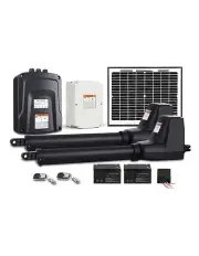 LockMaster Swing Gate Auto Solar Power Electric Kit 800KG 10W