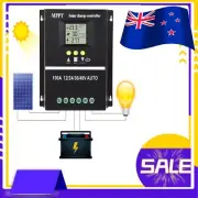 MPPT 100A Solar Charge Controller 12V 24V 36V 48V DC Battery Regulator LCD AU