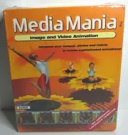 NEW Media Mania Pro Image & Video Animation PC Big Box 1998 Vintage Special FX