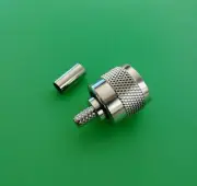 (1 SET) UHF Male Crimp Type RG58/RG58U/RG142/LMR195 Connector - USA Seller