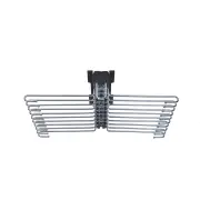 Slide-Out Double Sided Trouser Rack - Top-Mounted - Holds 20 Pairs