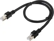 uxcell Cat 8 Ethernet Cable 1.6ft, 26AWG 40Gbps 2000Mhz High Speed Cat8 LAN Network Patch Cord with Gold Plated RJ45 Connector for Gaming, Router, Modem, PC