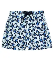 [Vilebrequin Kids] Vilebrequin Kids Printed swim shorts Y 14 blue