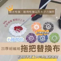 在飛比找蝦皮購物優惠-[🔥台灣現貨🔥] 旋轉式拖把 拖布頭 好神拖 拖把布盤配件 