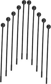 ibasenice Musical Instrument Set 10pcs Plastic Drum Hammers Long Handle Xylophone Sticks Boys and Girls Percussion Mallets Percussion Tools