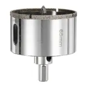 Diamond Hole Saw 2-9/16"(65mm) Eccentric Drill with Guiding Drill Bit