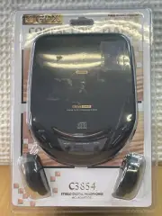 GPX Compact Disc Player C3854 w Headphones & AC Adaptor Brand New Read Desc.