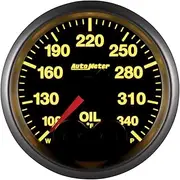 Autometer AMT-5640 Elite Stepper Motor Oil Temperature Gauge, 2 1/16-inch Diameter, 340 Degree Fahrenheit