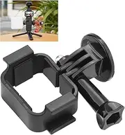 BRDRC Pocket 3 Extension Adapter, Dual Cold Shoe Mount Camera Extender Frame for DJI Osmo Pocket 3 Creator Combo Handle Accessories for Microphone, Led Video Light, Tripod, Bicycle, Backpack Clip