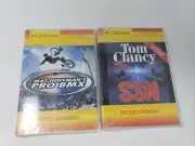 TOM CLANCY SSN & Mat Hoffman's Pro BMX PC SOFTWARE Windows 95 ONLY Brand New