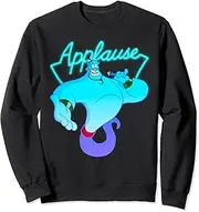 [Disney] Aladdin Genie Neon Applause Sign Vintage Icon Sweatshirt