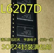 [QTY:3] L6207D IC HALF BRIDGE DRIVER 2.8A 24SO #98HY