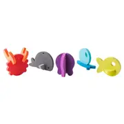 Boon 11pc Links 3D Foam Sea Animal Puzzles Bath Time/Tub Toys/Game for Baby/Kids