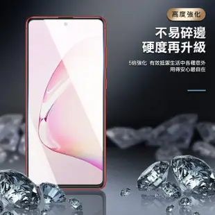 三星Galaxy Note10lite 高清透明玻璃鋼化膜9H手機保護貼(Note10lite保護貼 Note10lite鋼化膜)