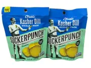 Suckerpunch Classic Kosher Dill Pickle Pack Chip Cut 3.4 oz (2 pack)