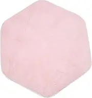 Ciieeo Hexagon Tent Mat Tent Rug Hexagon Rugs Childrens Tent Dormitory Hexagon Rug Hexagon Play Tent Mat Kid Rugs Hexagon Pad Mat Decor Playhouse Mat Teepee Tent Pink Plush