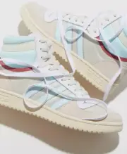 NWB Adidas Top Ten RB Sneaker GV6626 Cloud White/Cream White/Almost Blue Men's 8