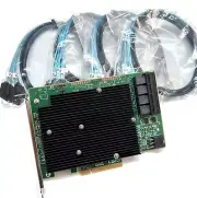 SAS9300-16i LSI 9300-16i16-Port 12Gb/s SAS-3 SAS/SATA PCIe HBA IT Model ZFS
