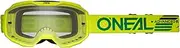 O'Neal Motocross Brille B-10 Solid, Klar, Neon Gelb, 6029-0