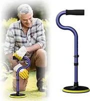 Mobility Aids Tool Device to Help Get up from Floor, Standing Aids & Supports Assist Devices for Seniors, Standing Mobility Aid for Rising Indoors, Garden, Housework Matte Blue