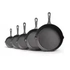 Uncoated Nonstick Frying Pan Multi-size Saute Pot Omelette Skillet Food Frying
