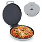 Pizza Maker 12-inch Pizzas Machine, Newly improved Cool-touch Handle Non-Stic...