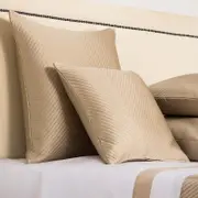 Frette Lux Herringbone Decorative Pillow, 20 x 20