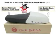 Royal Enfield Interceptor 650 "Premium Touring Dual Seat" With "White Cowl"
