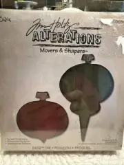Sizzix Tim Holtz Alterations Carved Ornaments - New