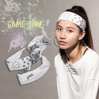 在飛比找蝦皮商城優惠-GAMETIME Headband 頭帶 男女款 白 雙面 