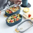 Food Storage Container Portable Wide Application Tableware Bento Food Container