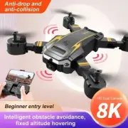 G6 Drone 8K 5G GPS: Dual-Camera Foldable Quadrotor with Obstacle Avoidance