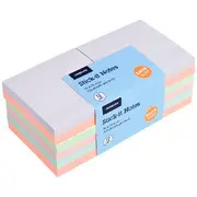 J.Burrows Stick-It Notes 76x76mm Gelato 12 Pack