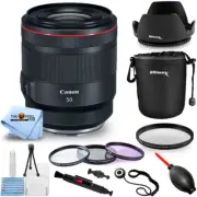 Canon RF 50mm f/1.2L USM Lens 2959C002 - 10PC Accessory Bundle