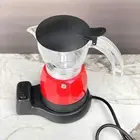 Electric Coffee Maker 150ml 3 Cups Aluminum Mocha Pot Electric Italian AU