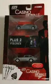 CORGI James Bond 007 Casino Royale Aston Martin DB5 & DBS Cars + 2 Figures