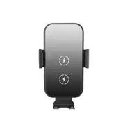 C43 15W Car Dual Coil Wireless Charger Quick-charge Outlet Holder for Iphone