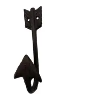 Comfy Hour Antique and Vintage Collection Cast Iron Arrow Single Key Coat Hook
