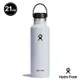 Hydro Flask 21oz/621ml 標準口提環保溫瓶 經典白